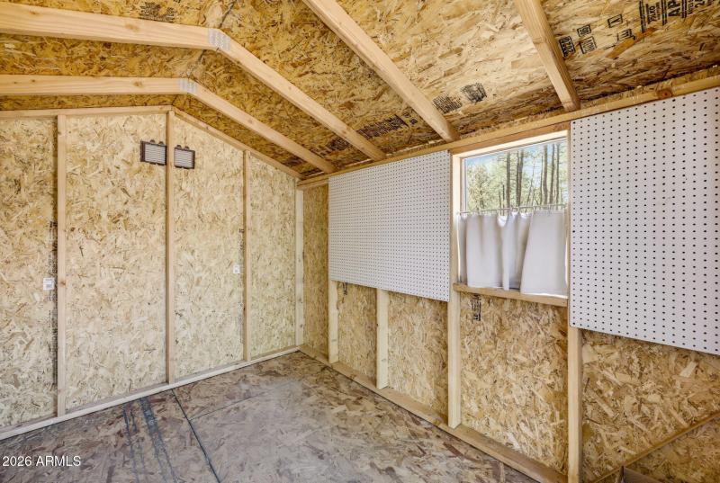 Second shed with electric