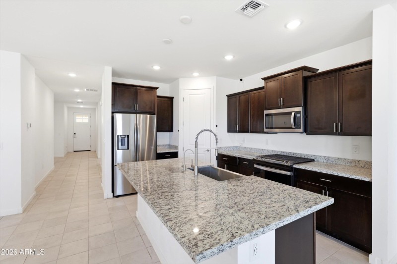 Hallway to other Bedrooms from Kitchen