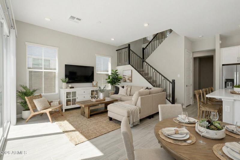 Family room-open concept