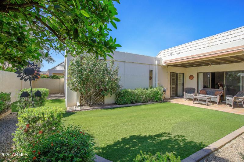 Relax in this Generous Yard