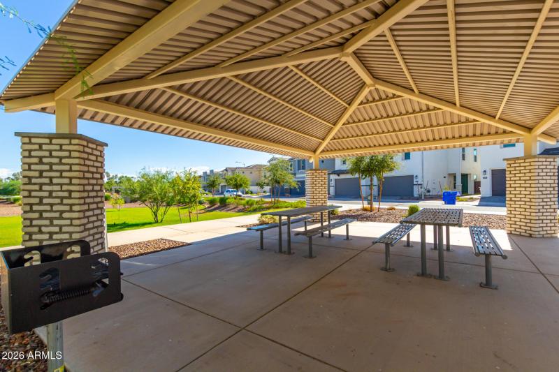 Community Ramada and BBQ grills