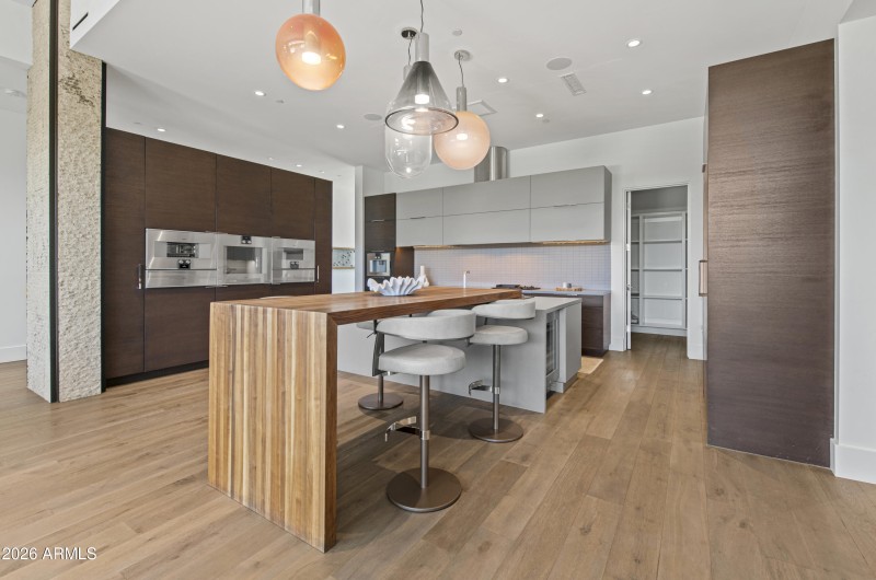 Waterfall Bar Seating