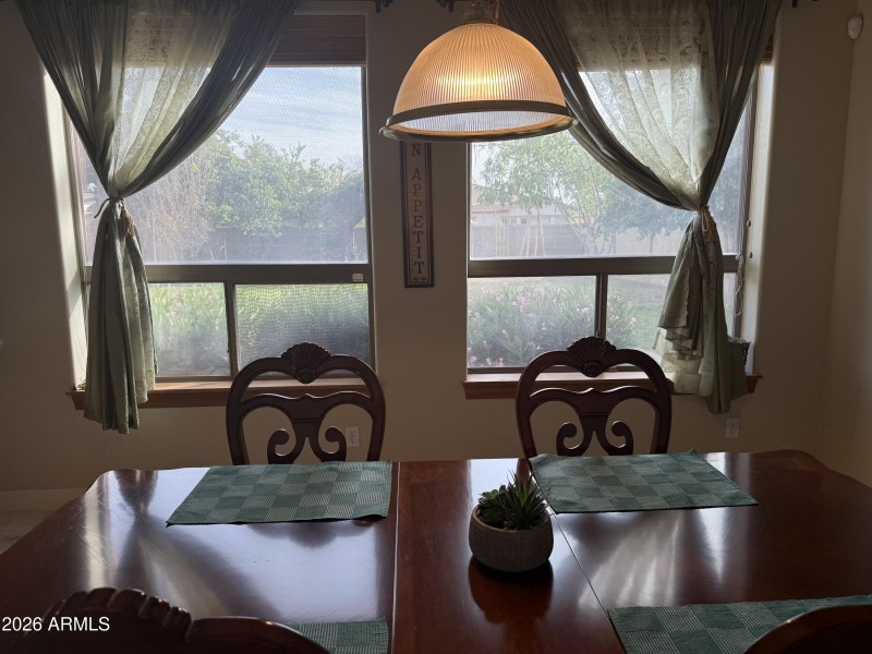 Dining Room - Window View