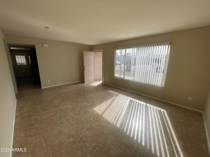 Entry amd living room