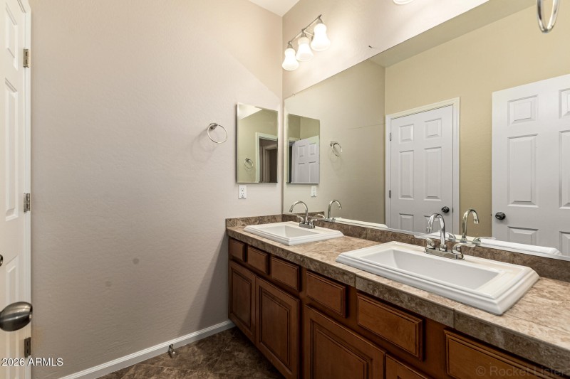 Second level bathroom