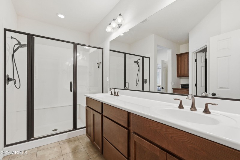 Primary Bathroom- Dual Sinks