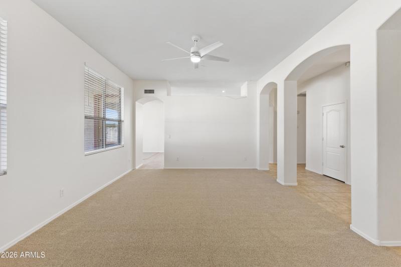 Formal living/dining room