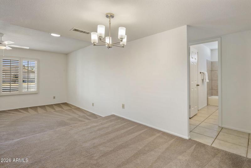 Dining Area & Family Room