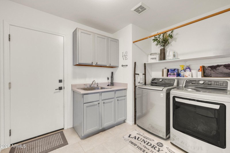 Laundry and Garage Door Access