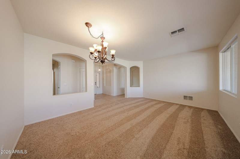 Front room and formal dining area combo