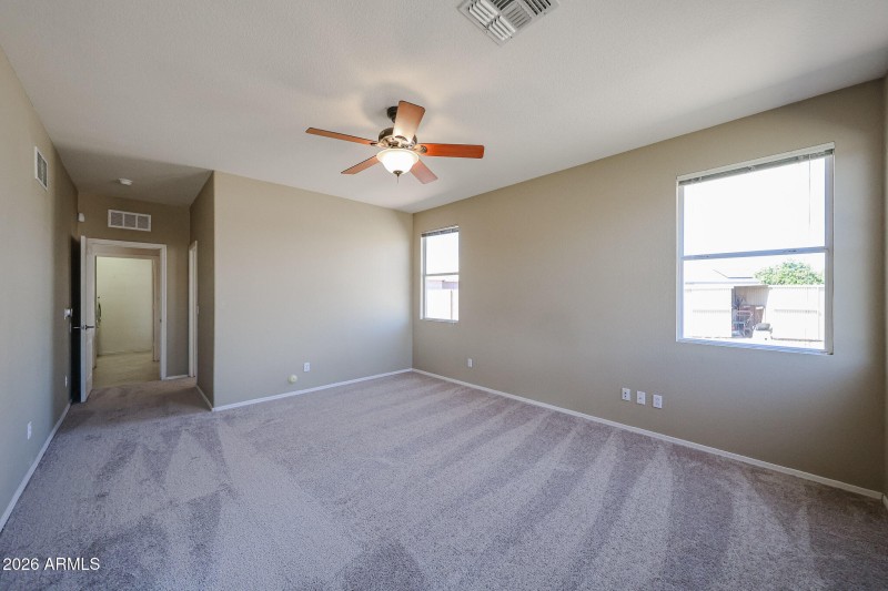 primary bedroom additional view