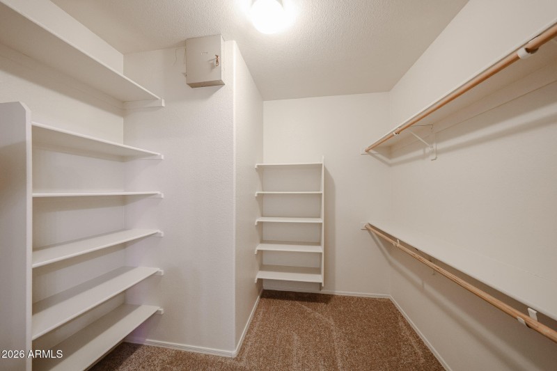 primary walk in closet