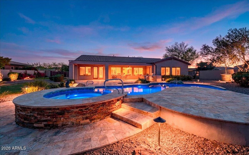 19-Twilight Backyard