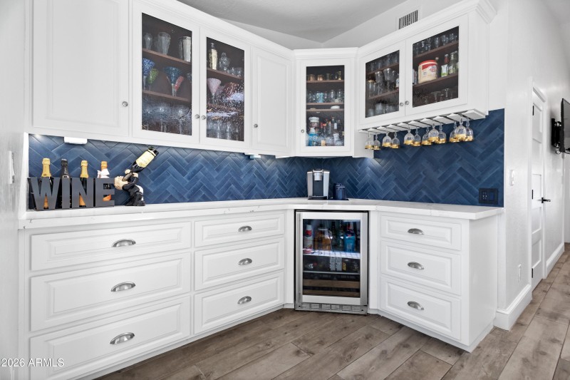 Coffee Bar in Kitchen