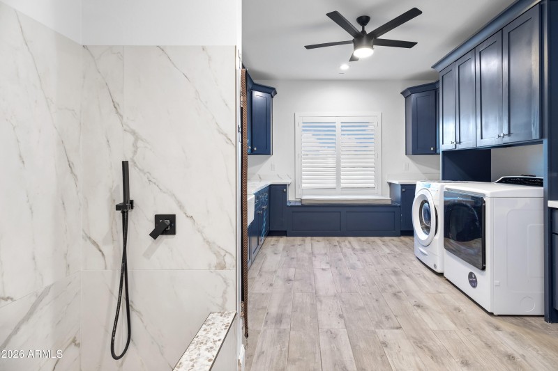 Laundry with Pet shower