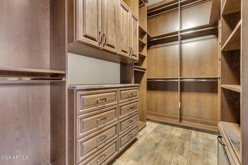 Primary Walk In Closet