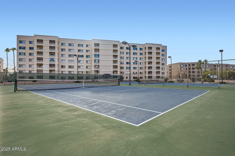 Lighted Tennis Courts