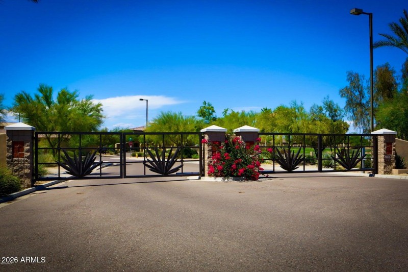 142nd entrance to subdivision