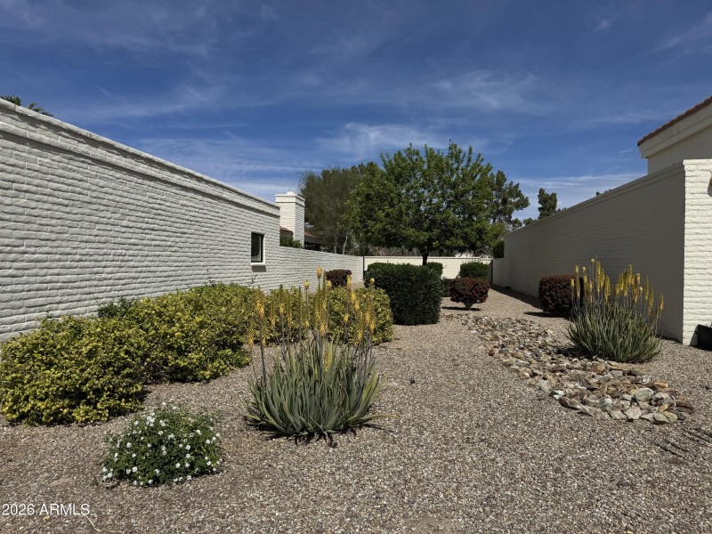 Open Space on East Side of home