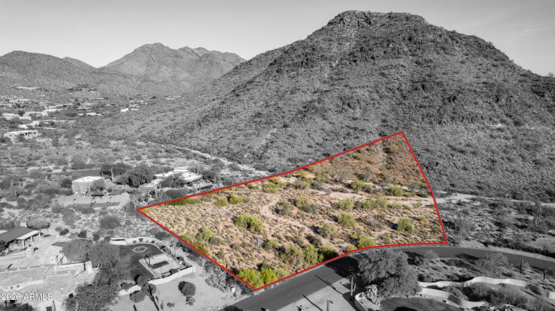 Approximate Outline of Homesite