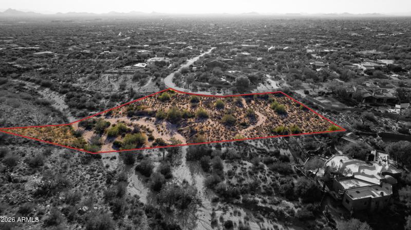 Approximate Outline of Homesite