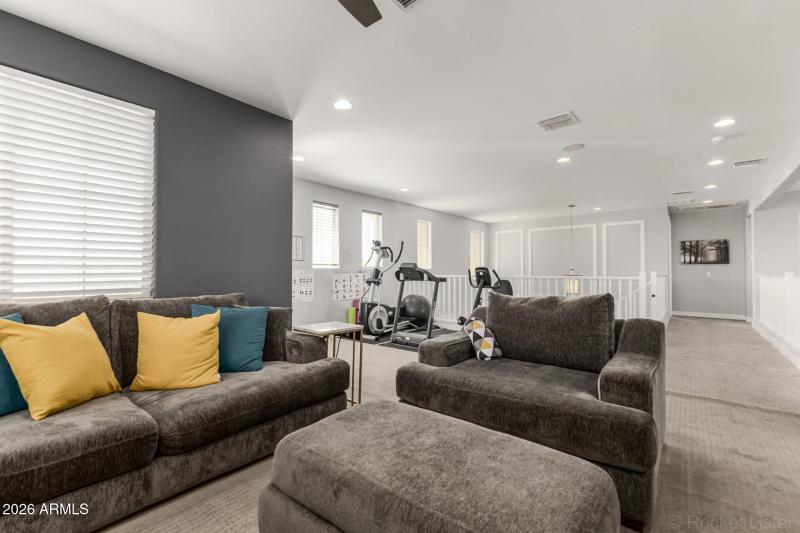 Loft Family Room Area