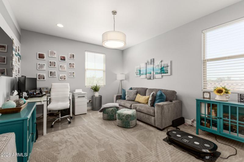 Guestroom 1 - set up as office