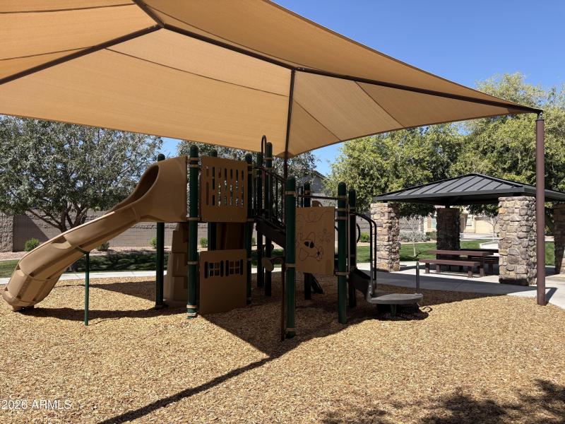 Shaded Play Structure