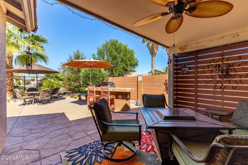 Greenbelt View Backyard