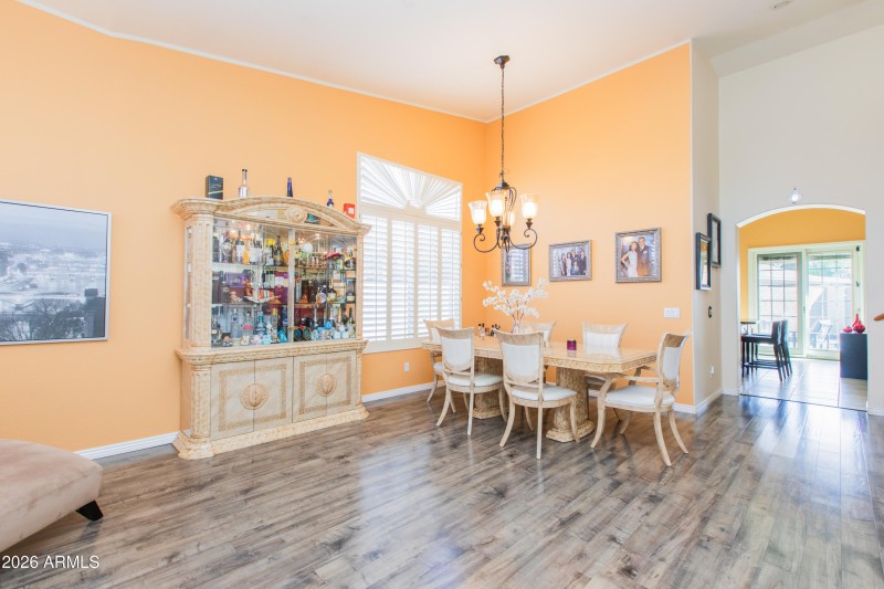 Dining Room (Custom Blinds)
