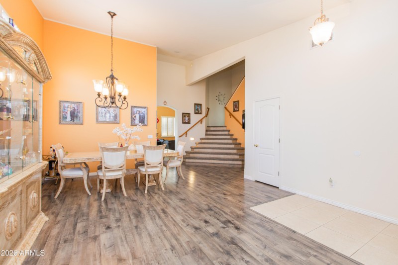 Beautiful Bifurcated Staircase