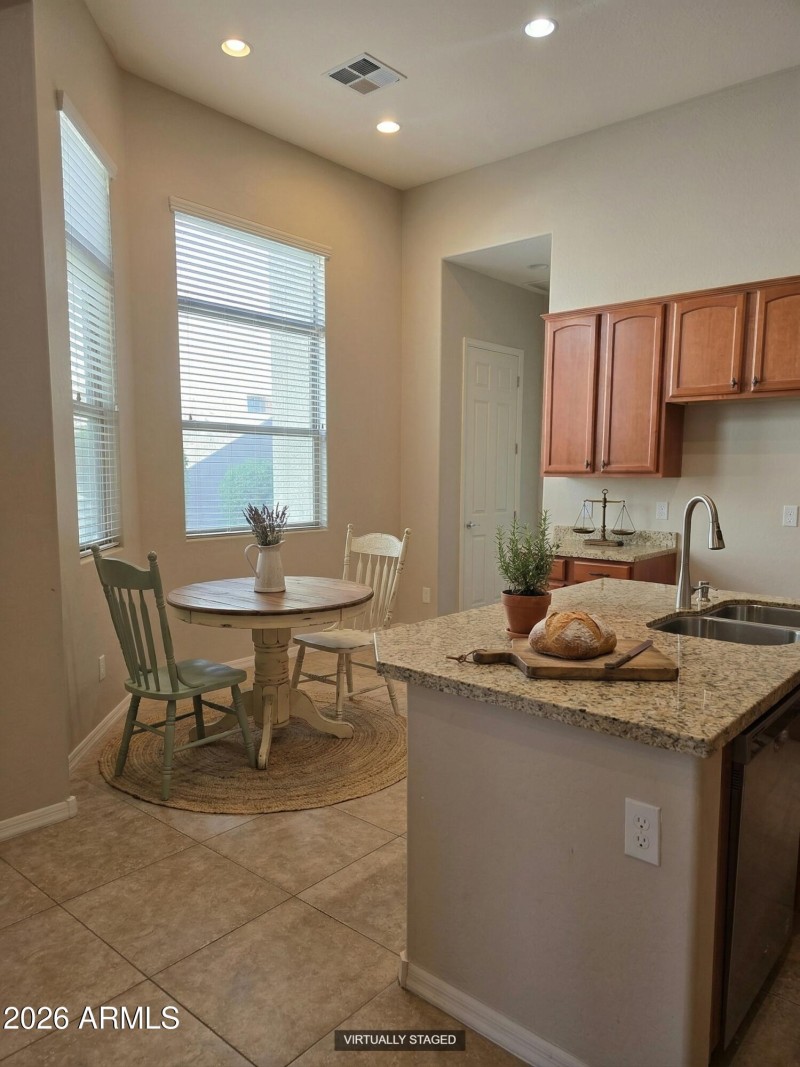 142nd virtually staged kitchen nook