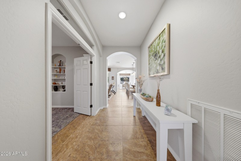 enclosed den with french doors