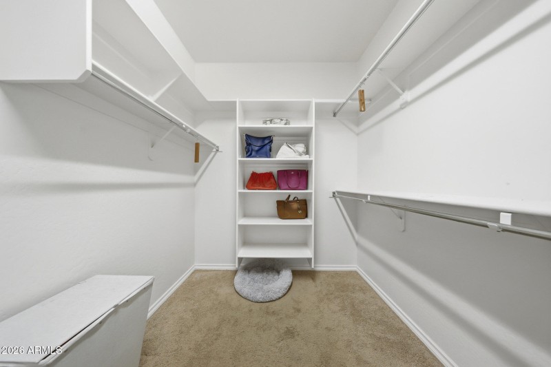 Large walk-in closet