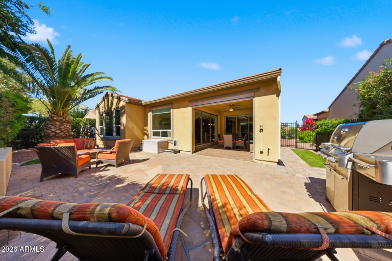 View of home while relaxing