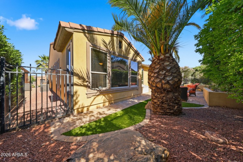 Artificial turf in 2 areas of yard