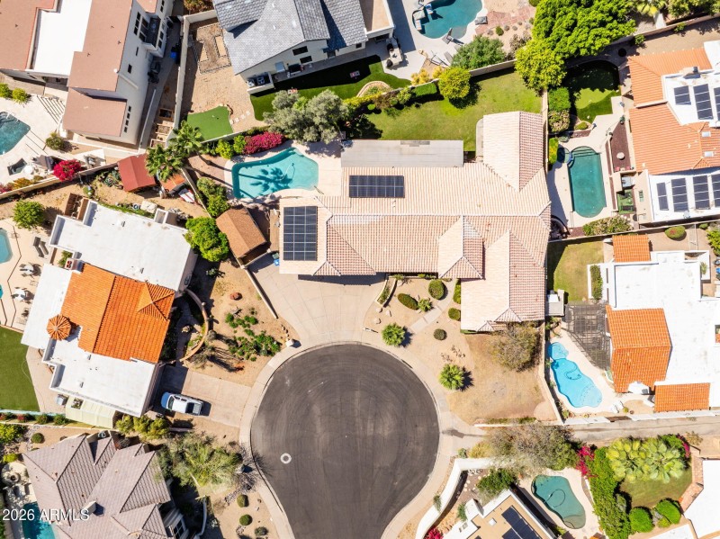Aerial View of Property