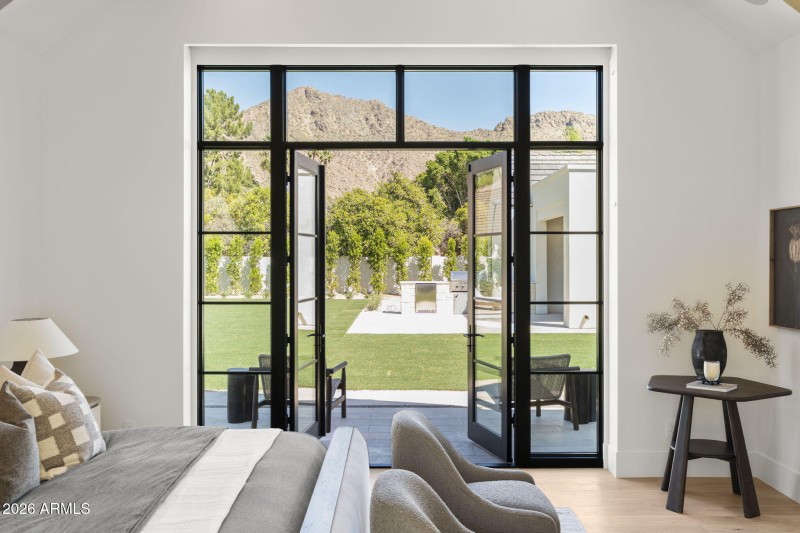 Primary bedroom view