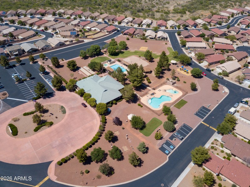 4 Aerials of clubhouse and pool-3