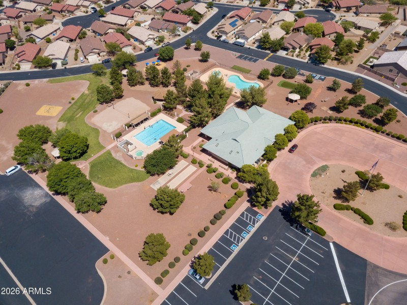 4 Aerials of clubhouse and pool-1