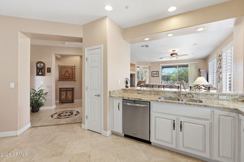 Kitchen Overlooking Great Room