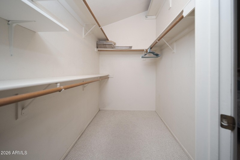 Primary Walk in Closet