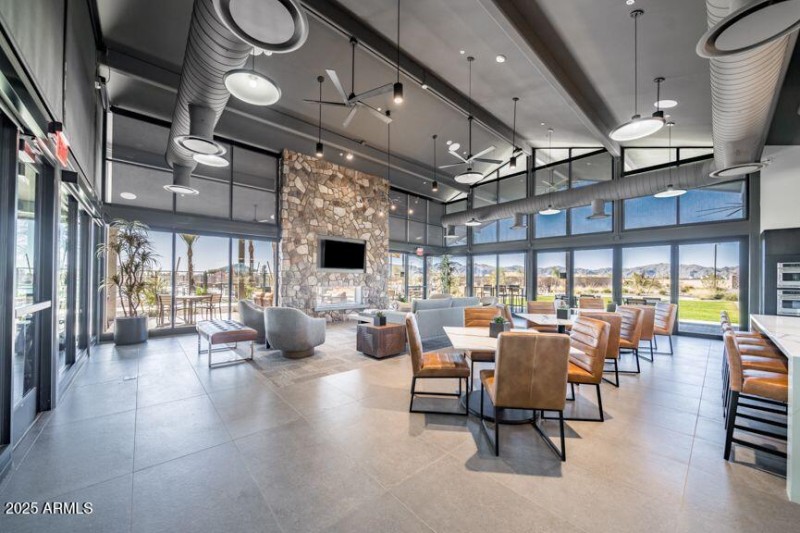 Inside Clubhouse - Living Room