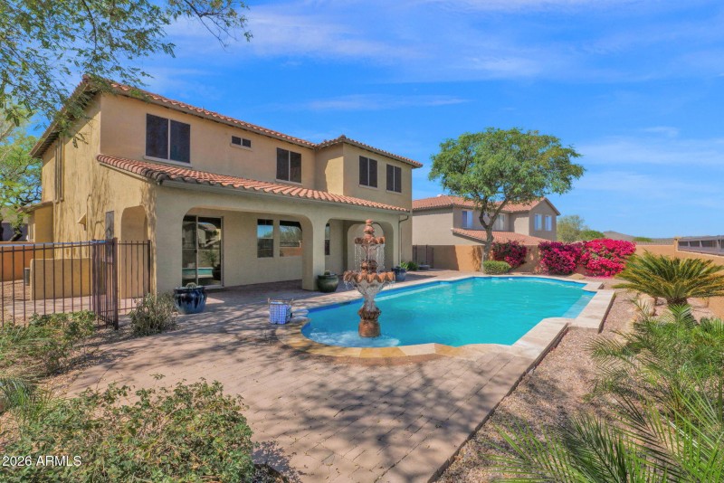 Expansive Back Patio