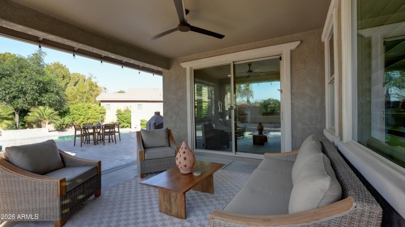 Extended Covered Patio