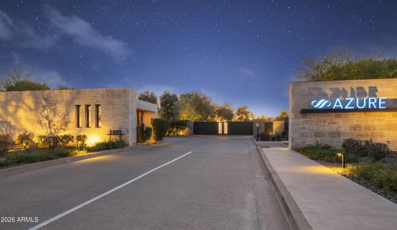 Azure Entrance Twilight