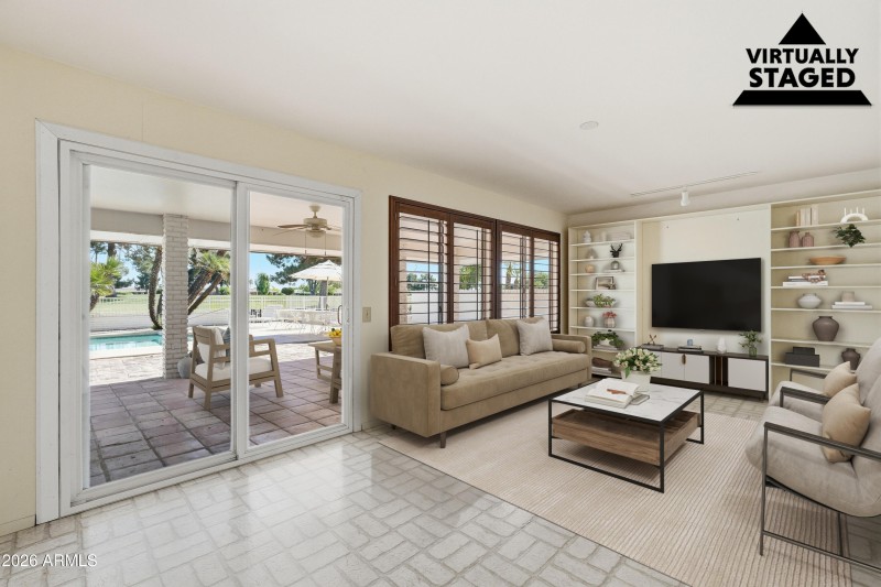 VIRTUALLY STAGED ARIZONA ROOM
