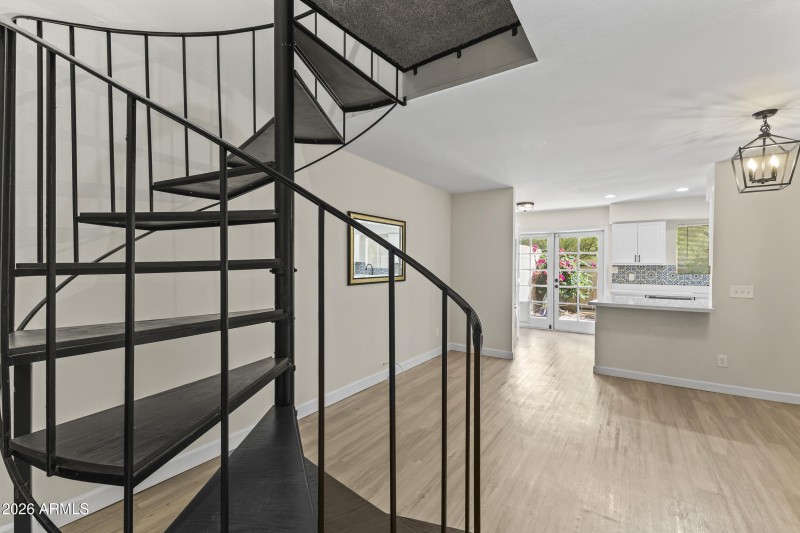Stairway/Dining Room
