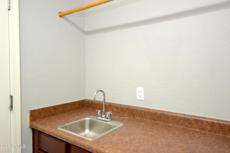 Laundry Room Sink & Cabinet