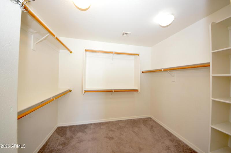 Primary Bedroom Huge Closet